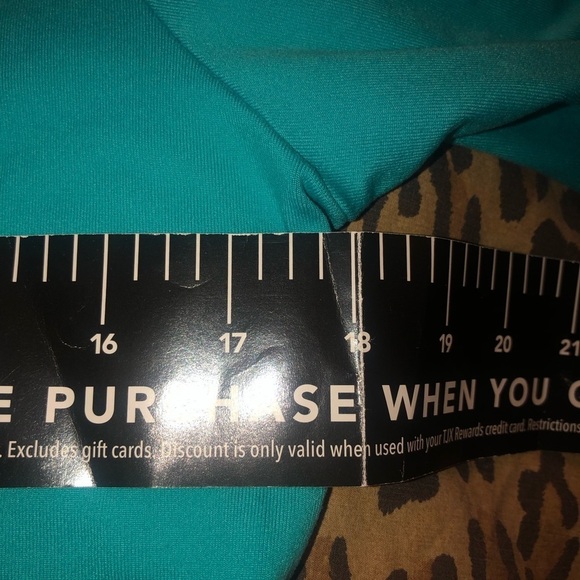 Calvin Klein size XL teal green climate control light weight zip front - Picture 7 of 9